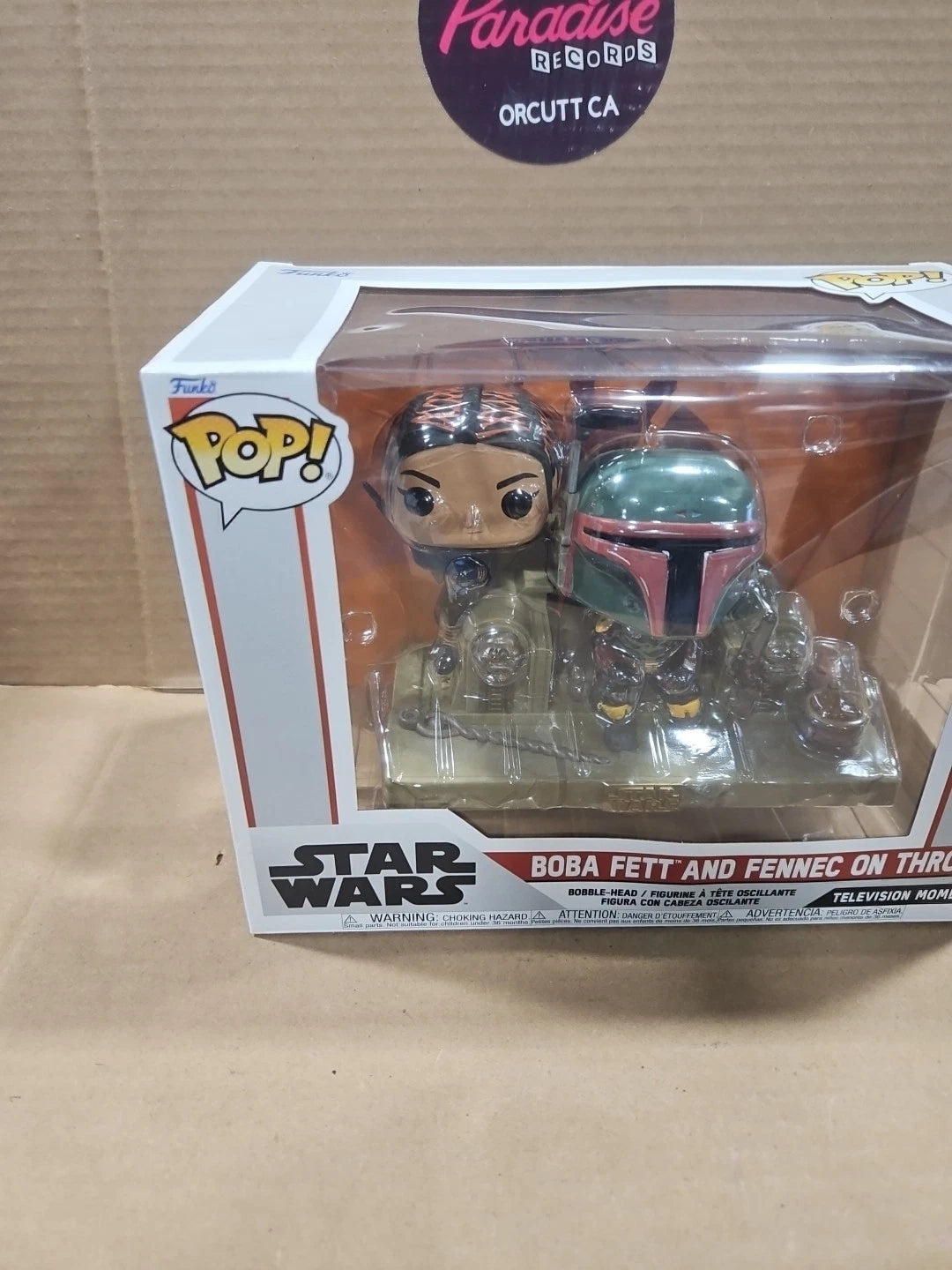Funko Pop! Moments: Star Wars - Boba Fett and Fennec on Throne #486