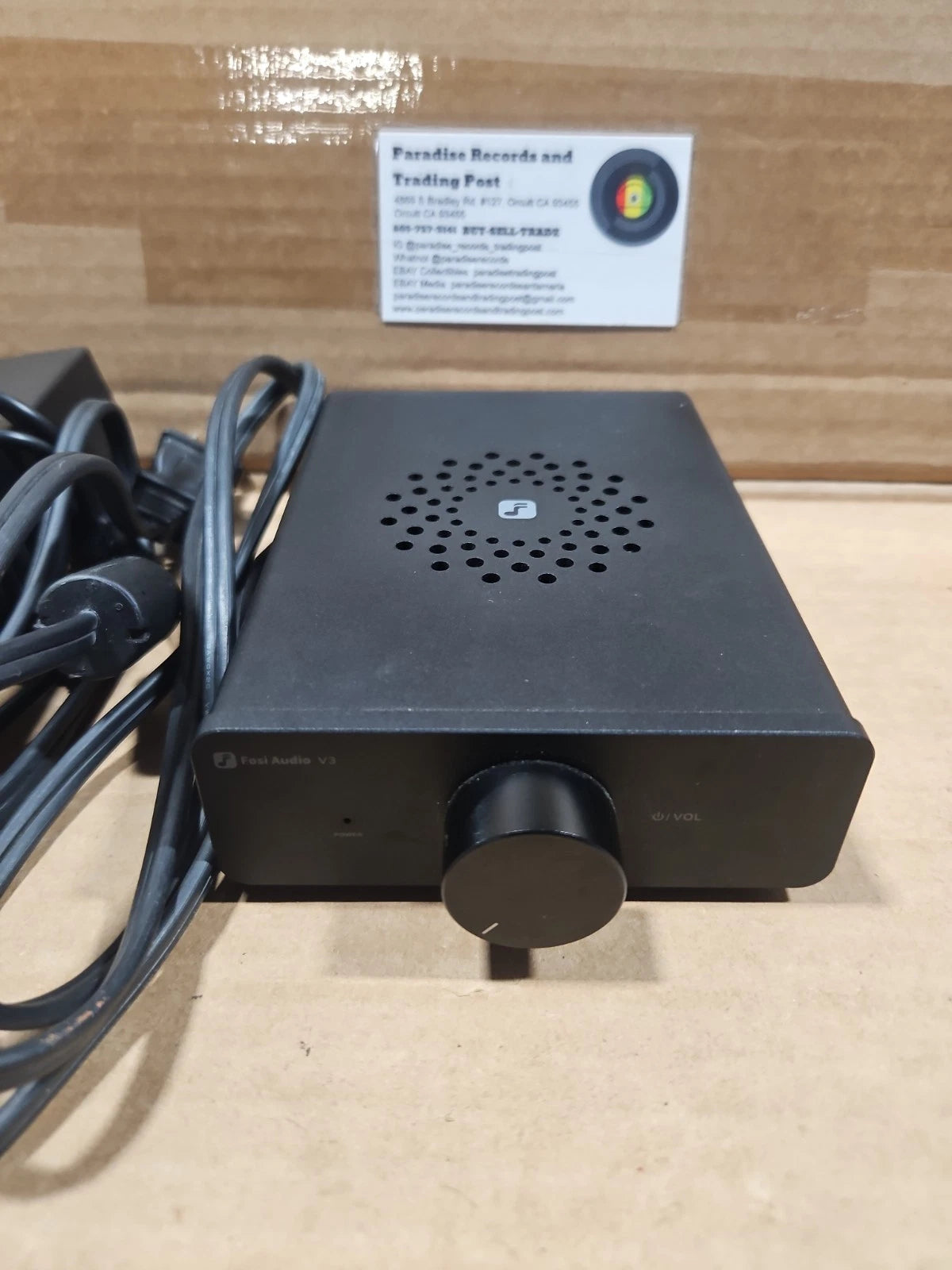 Fosi Audio V3 Amplifier Stereo Pre-Owned Tested
