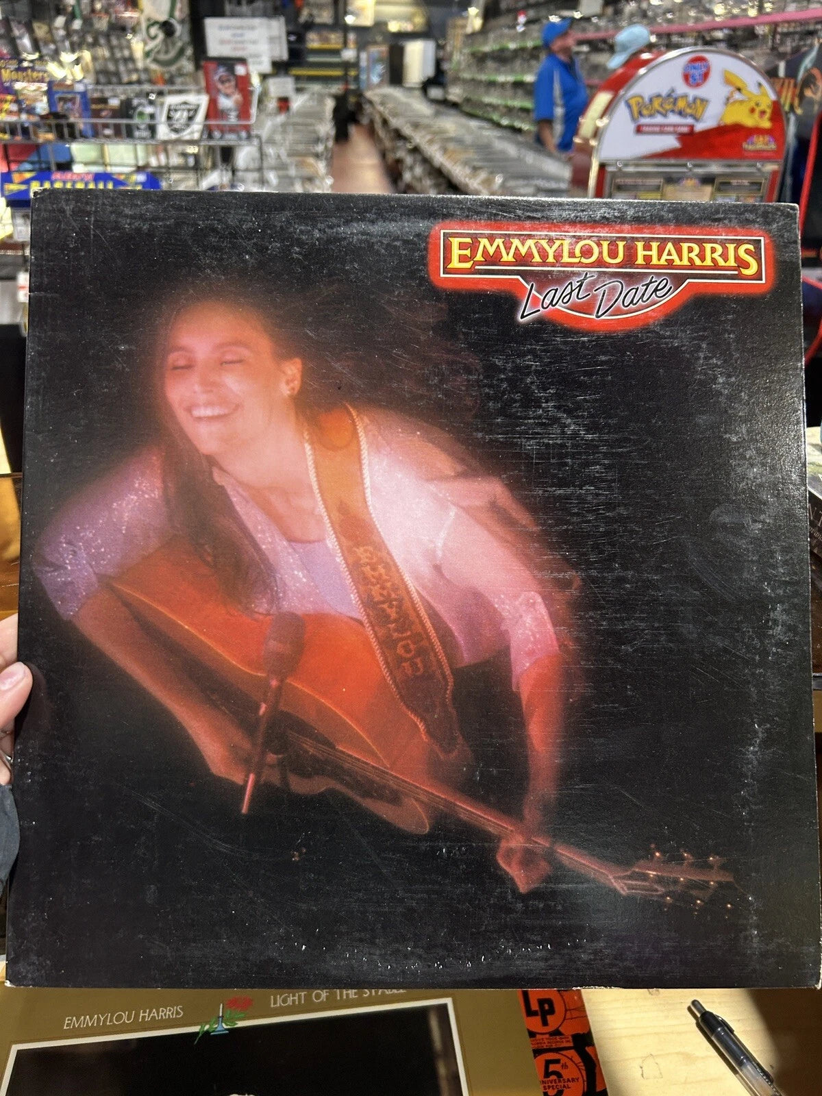 Emmylou Harris Last Date 1982 Vinyl LP Record exc