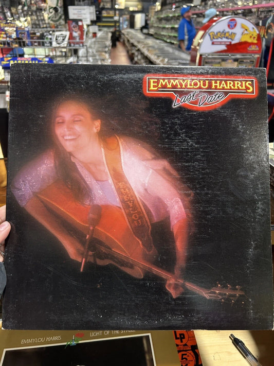 Emmylou Harris Last Date 1982 Vinyl LP Record exc