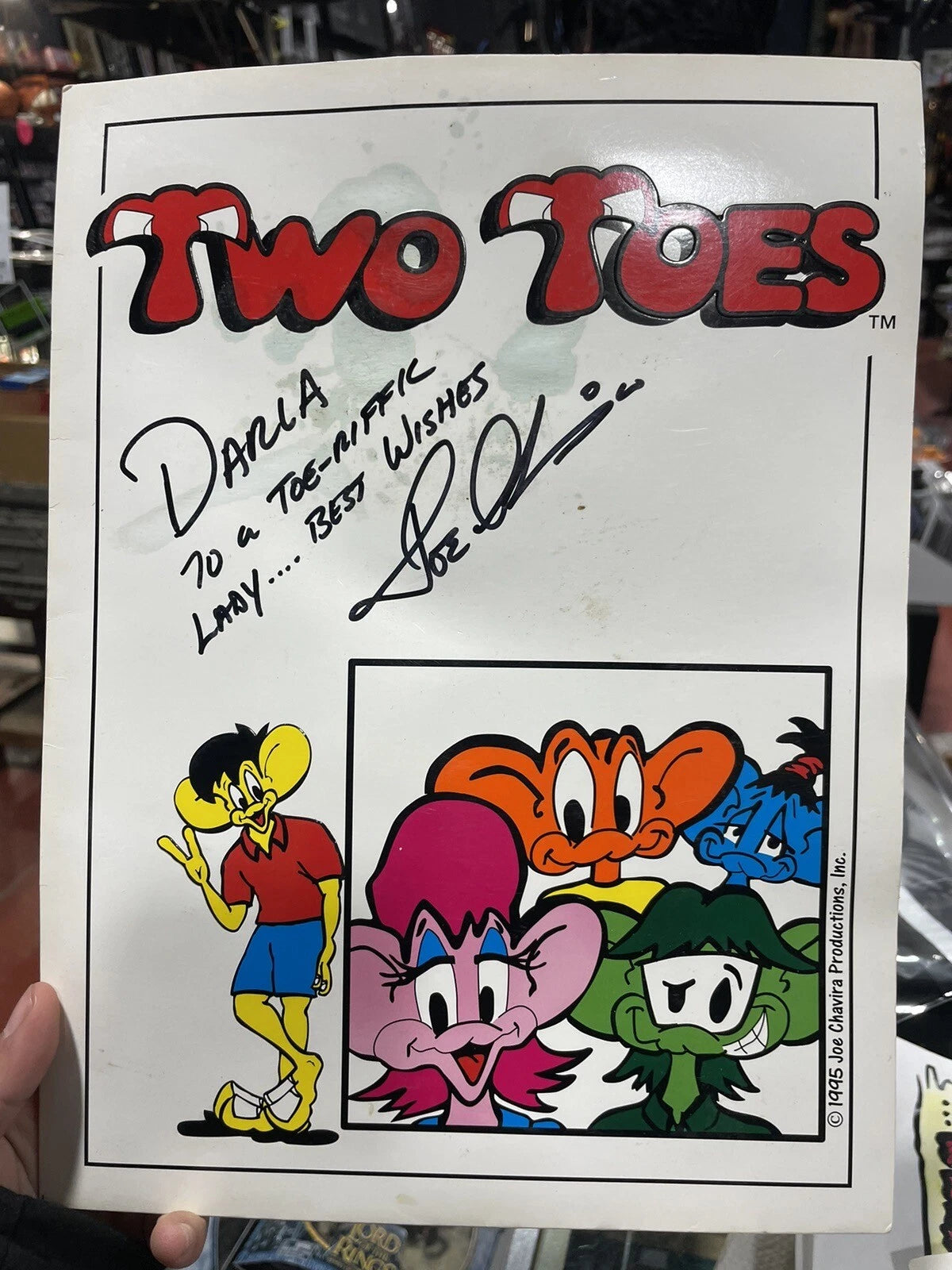 Two Toes Posters (2 of each)