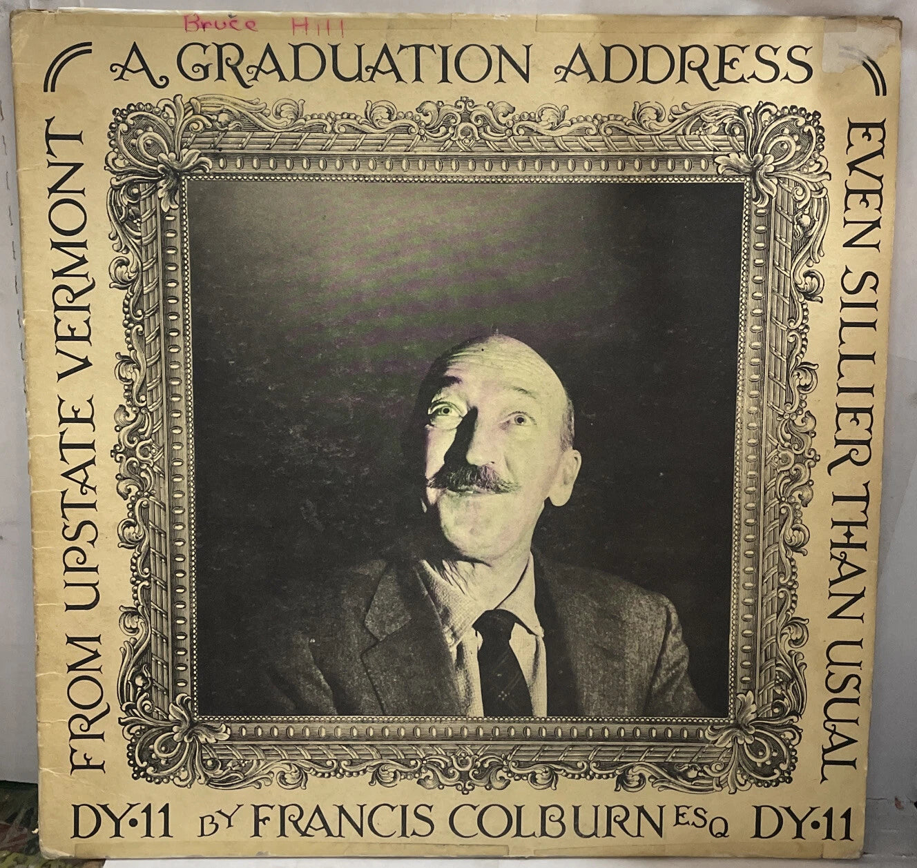 Francis Colburn Esq. A Graduation Address Record DY-11