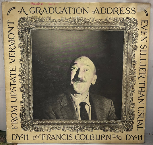 Francis Colburn Esq. A Graduation Address Record DY-11