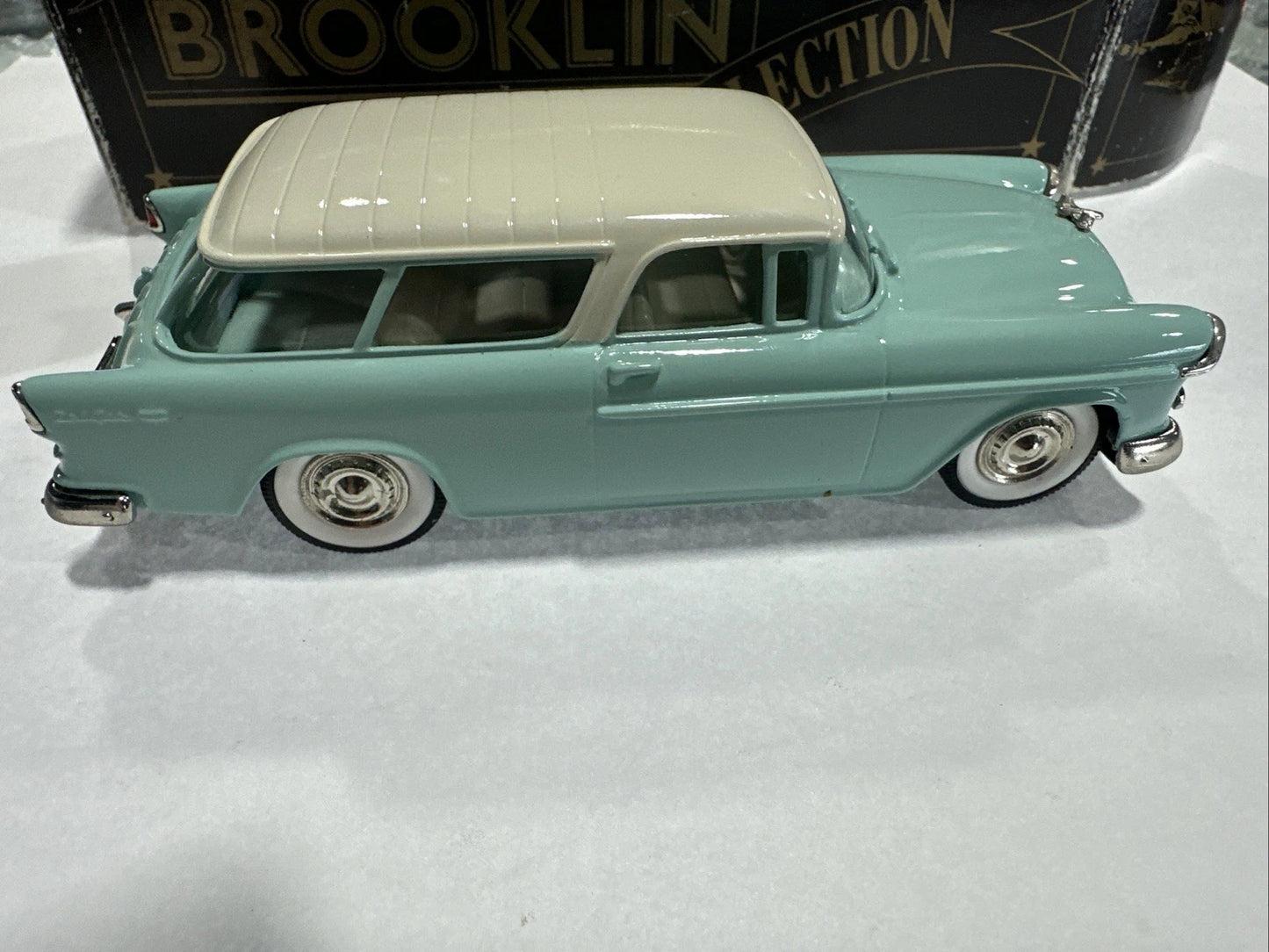 BROOKLIN MODELS METAL 1:43 1955 CHEVY CHEVROLET NOMAD WAGON #26
