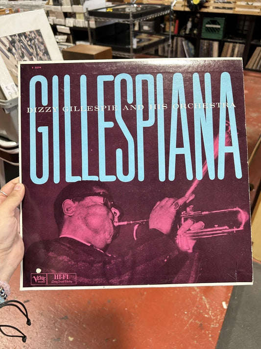 DIZZY GILLESPIE Gillespiana LP VERVE V6-8394 1961 JAZZ Clark Terry Art Davis nm