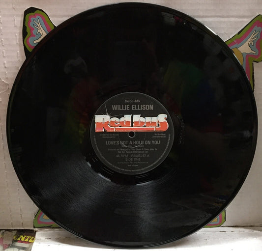 Willie Nelson Love’s Got A Hold On You UK 12” Record Single RBUSL57