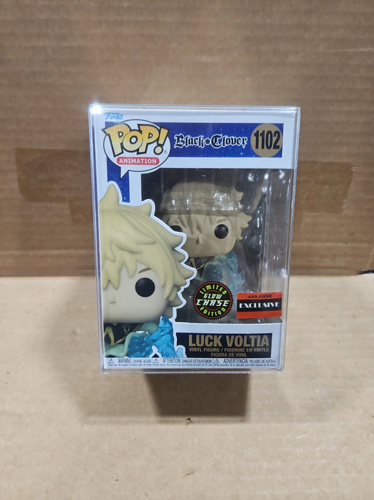 FUNKO POP ! LUCK VOLTIA 1102 GLOW CHASE EDITION AAA ANIME EXCLUSIVE