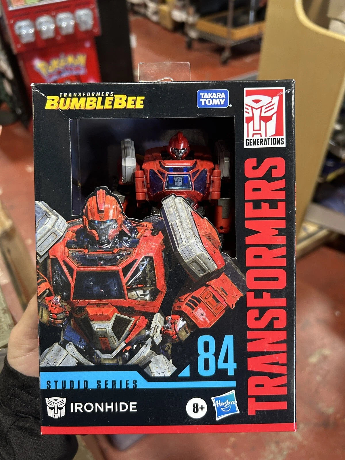 Transformers Studio Series ~ IRONHIDE (BUMBLEBEE MOVIE #84) Deluxe Class
