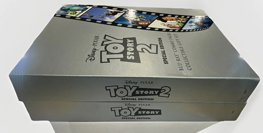 Disney-Pixar Toy Story 1 & 2 Special Edition Blu-Ray Combo Collectible Gift Set
