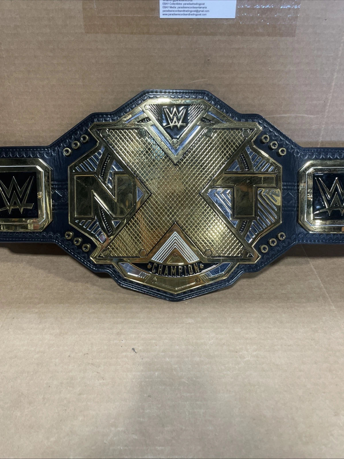 OFFICIAL WWE SHOP NXT 2.0 CHAMPIONSHIP REPLICA WRESTLING BELT TITLE (AUTHENTIC)
