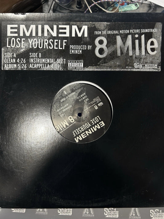 Eminem - Lose Yourself 2002 Press PROMO 12” in OG Cover VG+/VG+ 8 Mile