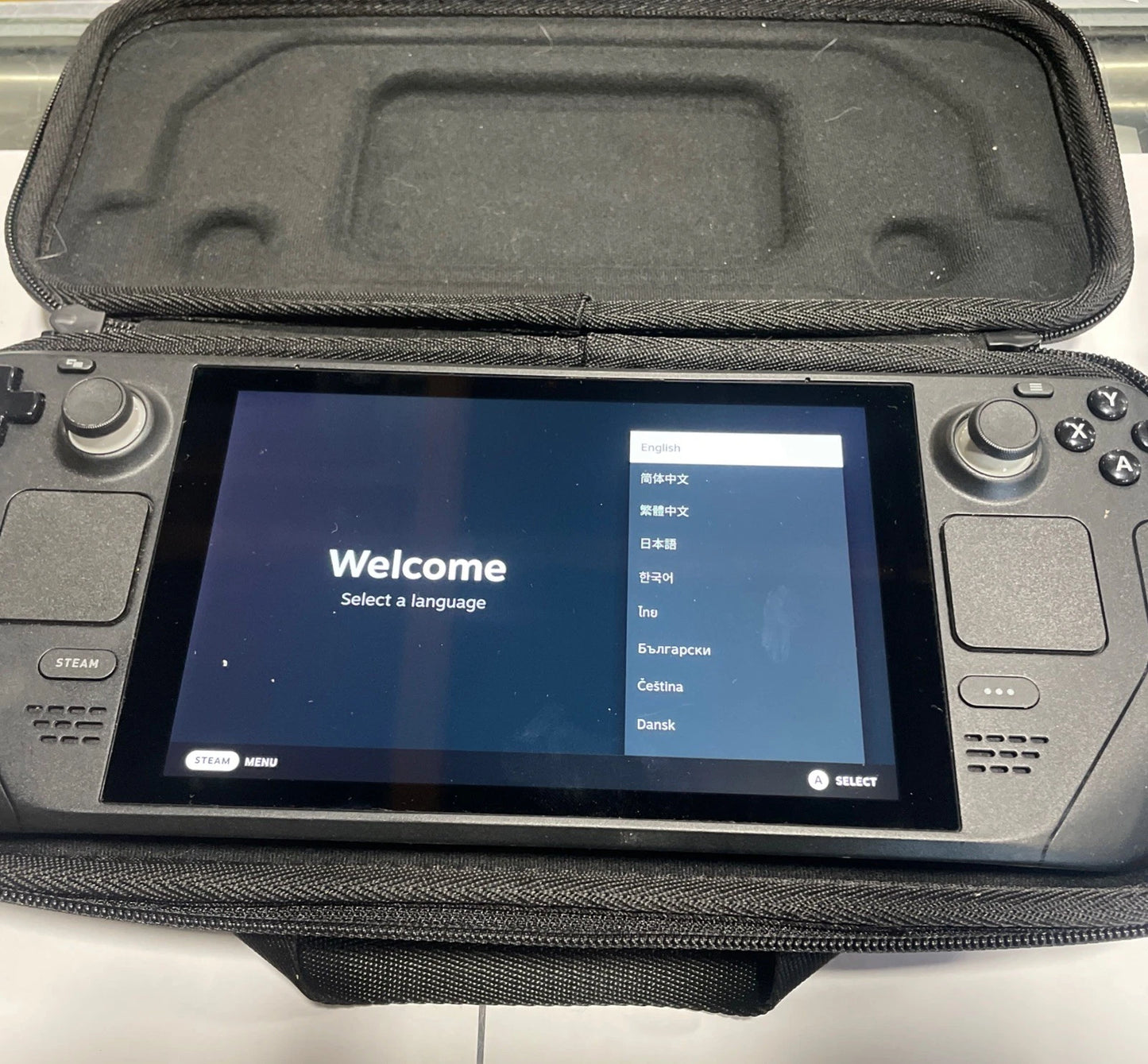 Steam Deck 64GB With Case, No cord