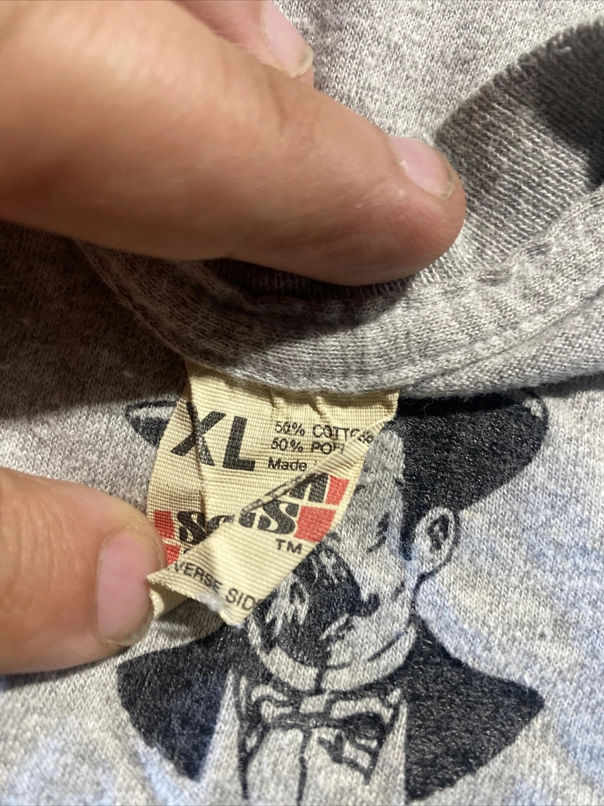 vintage screen stars 1980s jack daniels belly shirt nostalgic sexy rocker USA