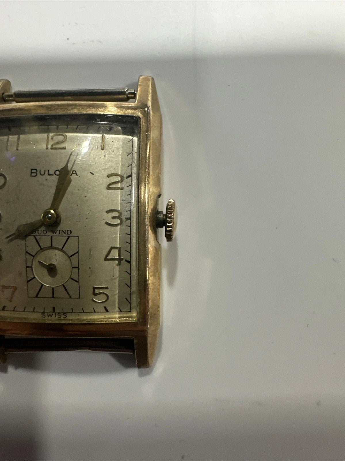 BULOVA 10K ROLLED GOLD PLATE 1948030 Not Working