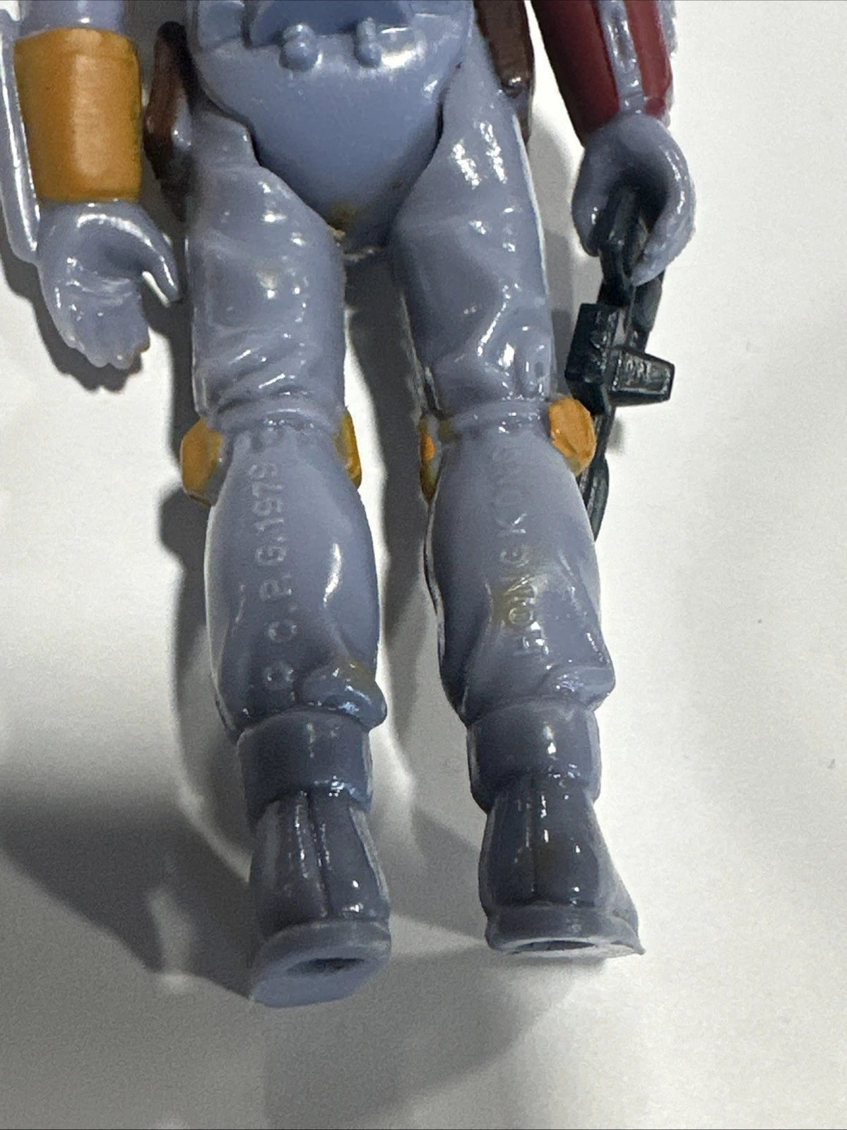 Vintage Star Wars 1979 BOBA FETT figure COMPLETE w/ ORIGINAL gun. Hong Kong COO.