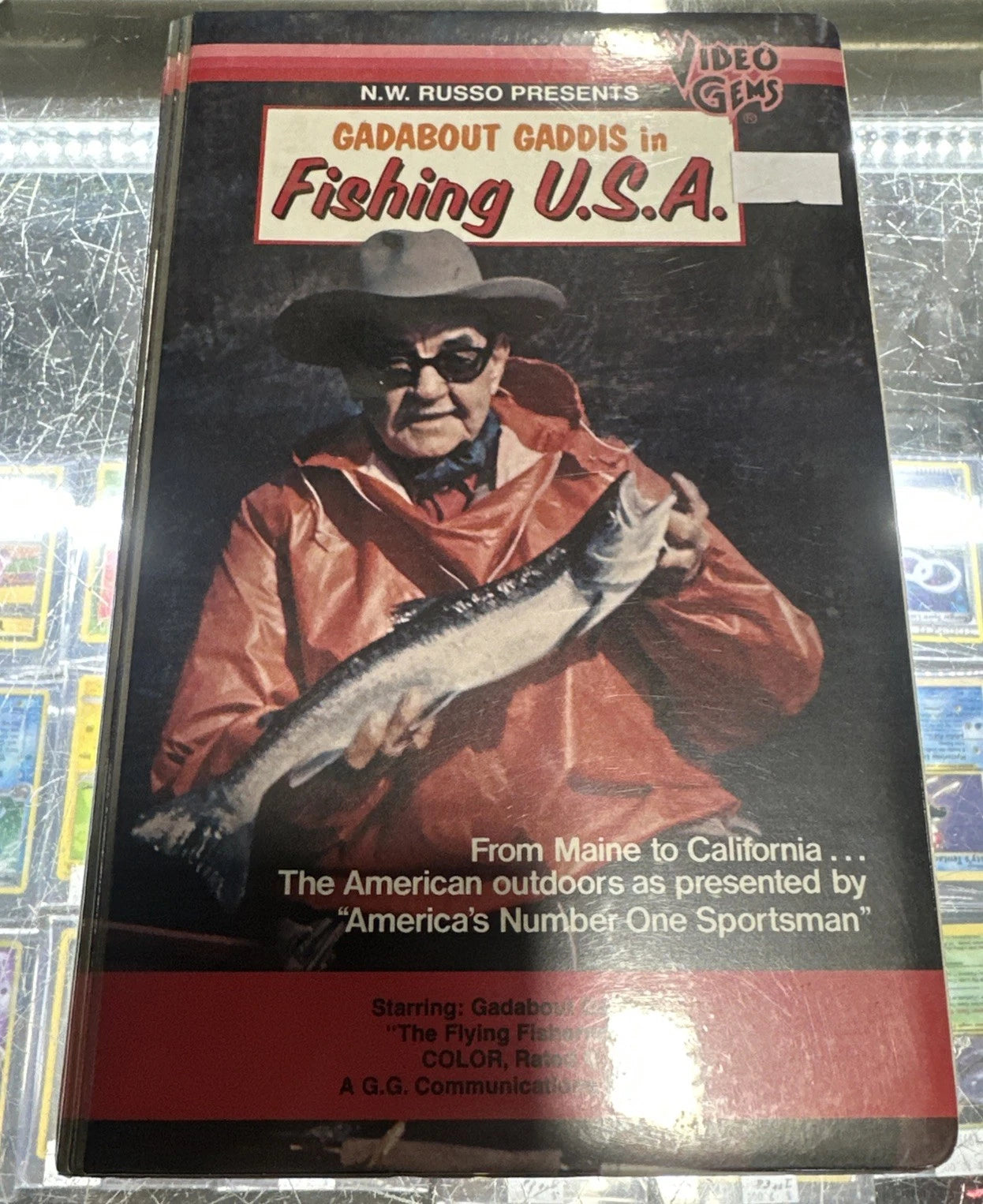 Fishing U.S.A. starring Gadabout Gaddis Video Rare Vhs