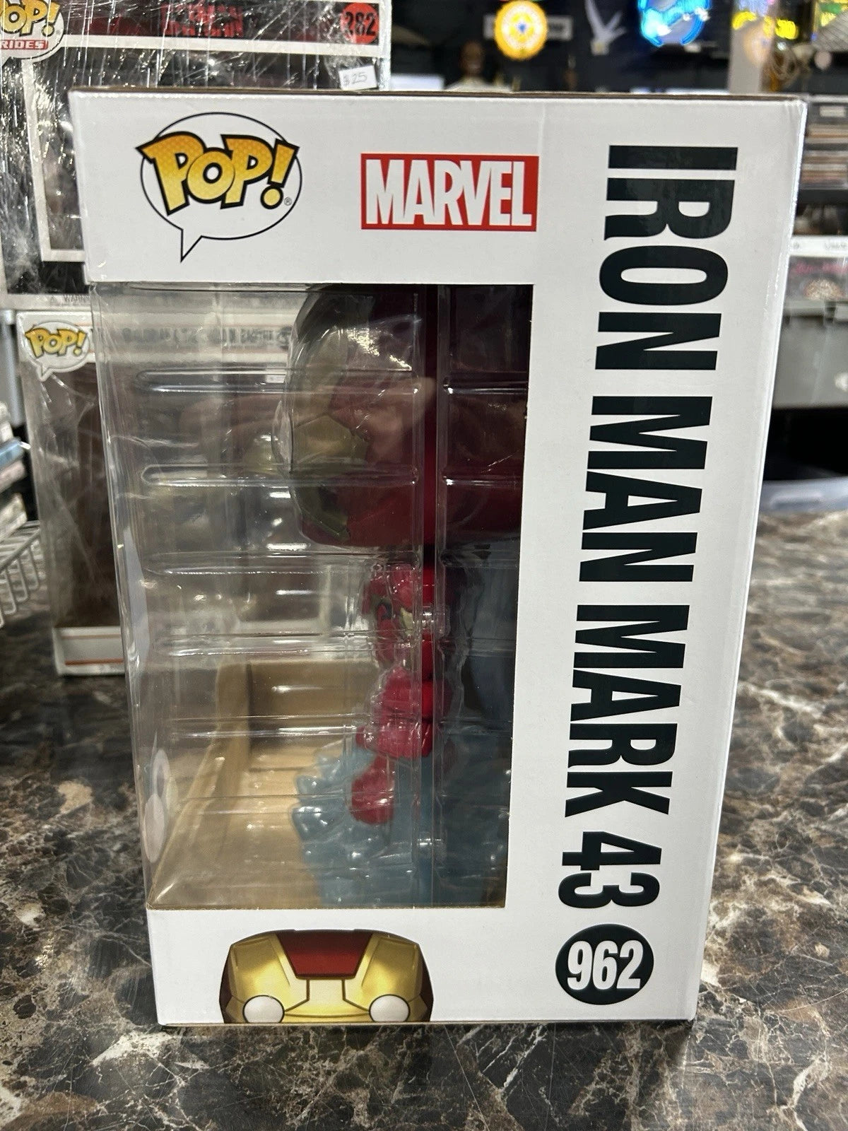 Funko Pop! Vinyl Jumbo 10": Marvel - Iron Man Mark 43 (Jumbo) (Glows in the...
