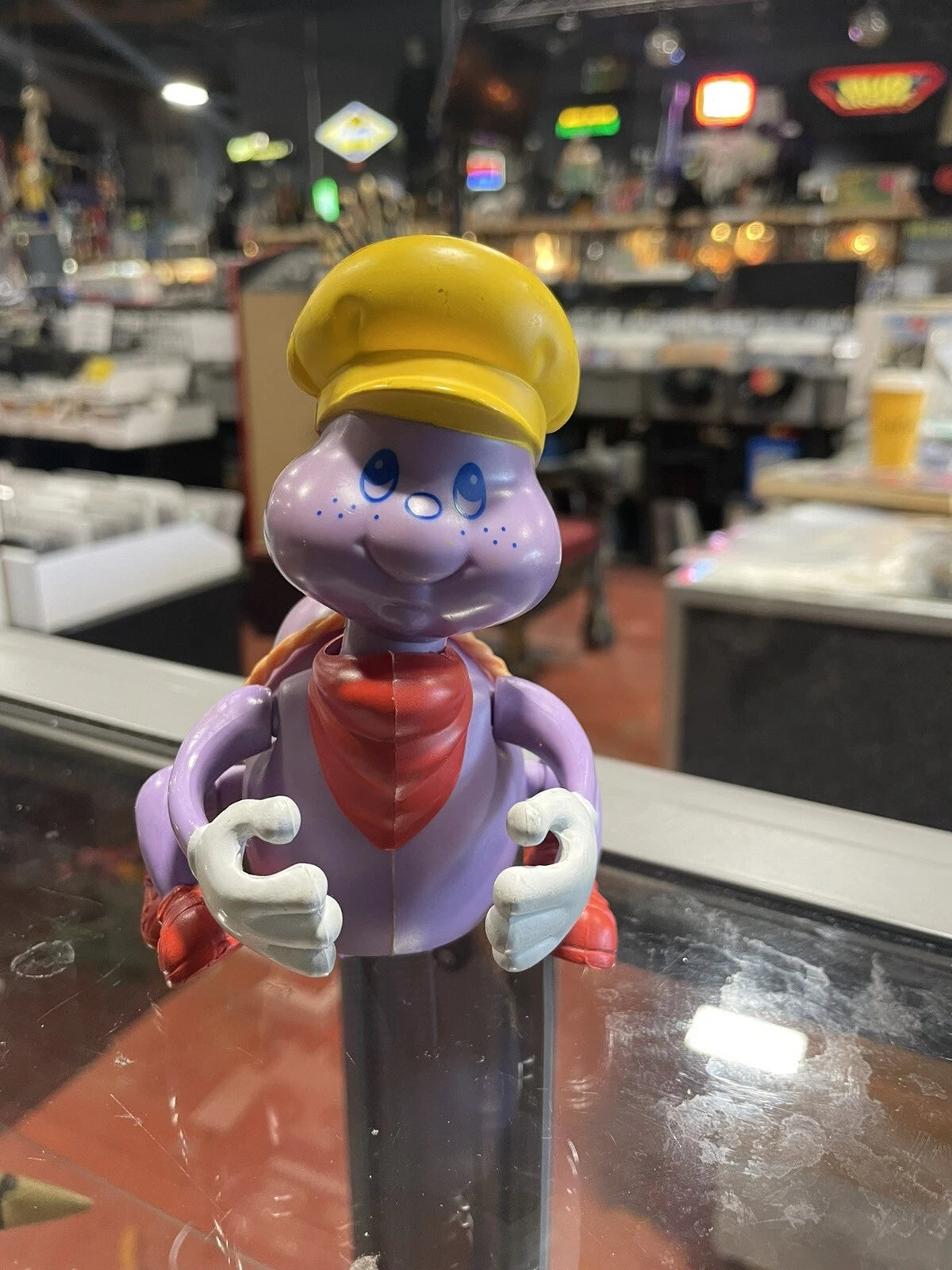 Vintage 1982 Strawberry Shortcake Purple Berry Busy Bug Caterpillar