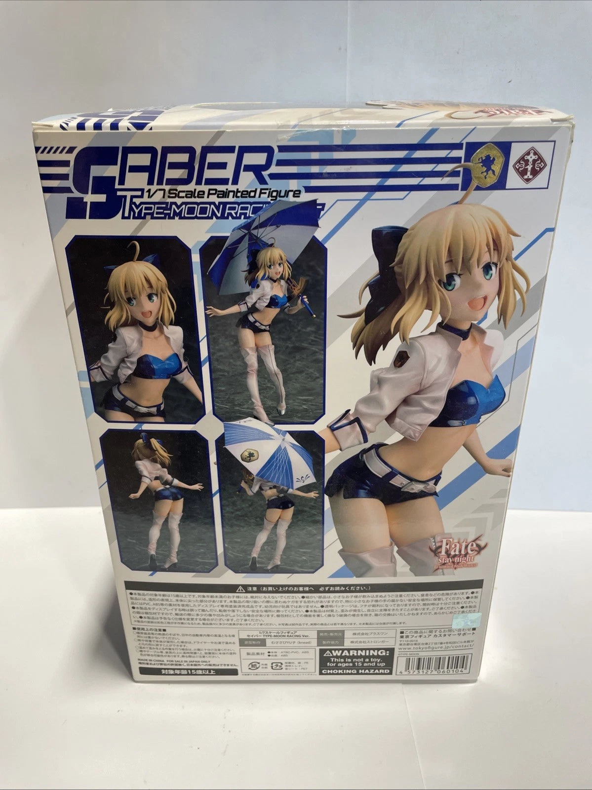TYPE-MOON RACING Ver. Saber 1/7 Scale PVC Figure Fate Stay Night PLUSONE