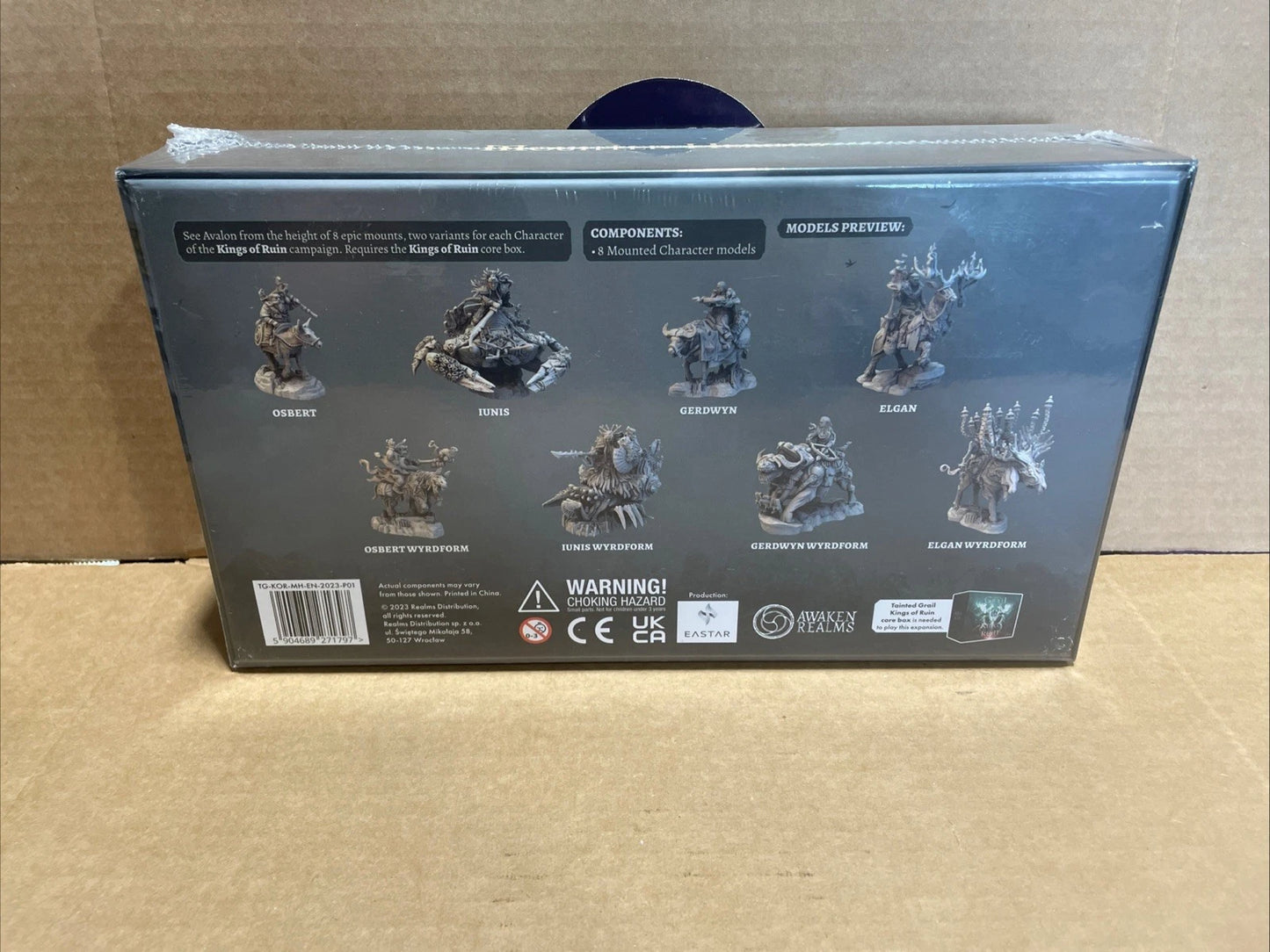 Tainted Grail: Kings of Ruin Mounted Heroes Sealed Brand New