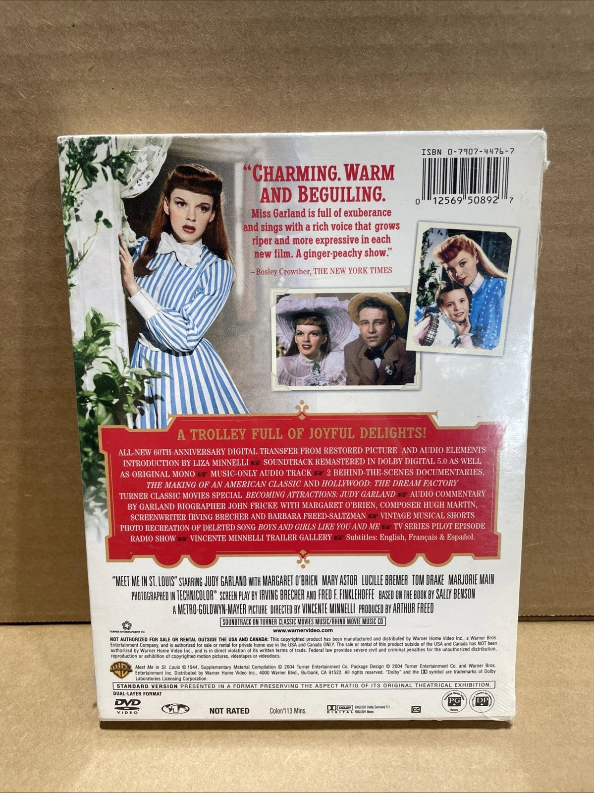 Meet Me in St. Louis - Special Edition (2-Disc DVD Set, 2004) Factory Sealed New