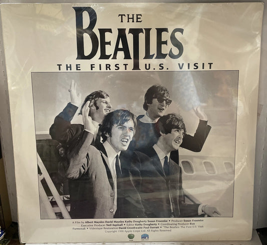 The Beatles The First U.S. Visit Sealed LaserDisc