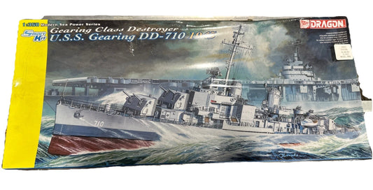 Dragon 1/350 Scale U.S.S. Gearing DD-710 1945 Destroyer Model Kit #1029 SEALED