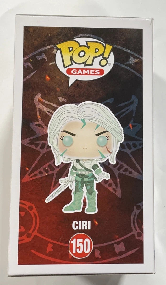 Funko Pop! The Witcher III Wild Hunt Ciri GITD Glows 150 E3 2019 LIMITED EDITION