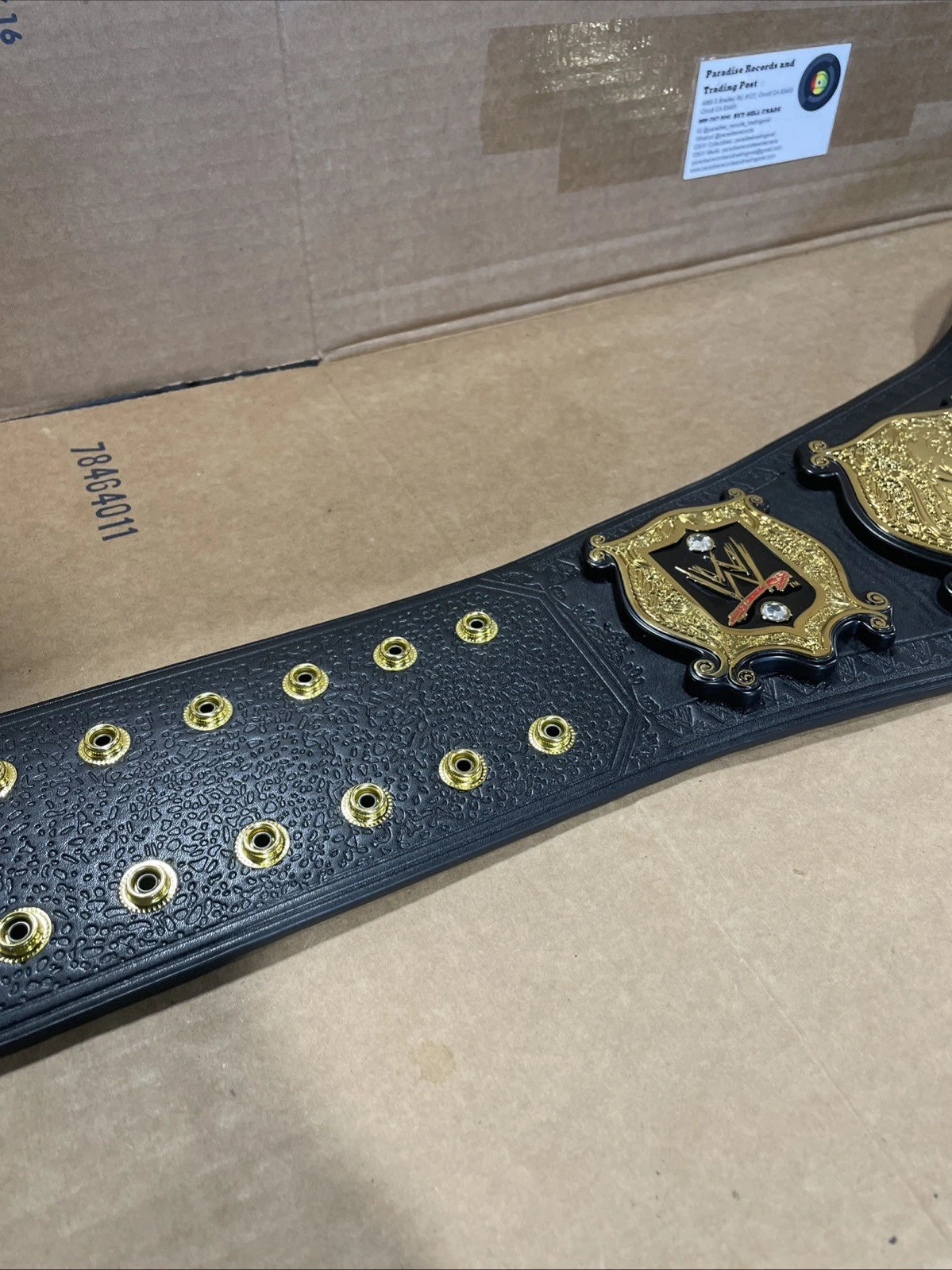 WWE Shop Official Undisputed Championship Replica W Bag Belt Version 2