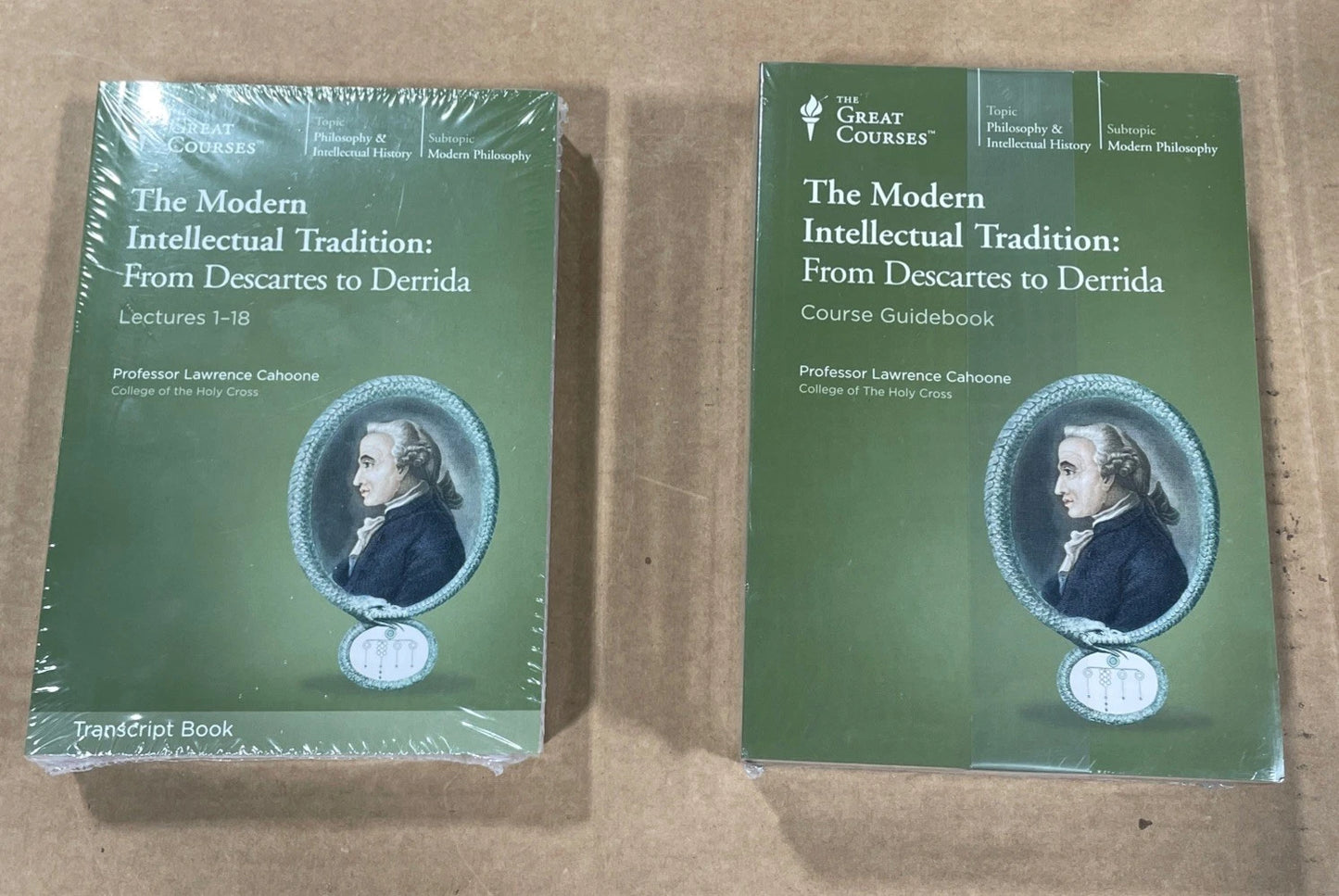 The Modern Intellectual Tradition The Great Courses CDs, Guidebook , Transcripts
