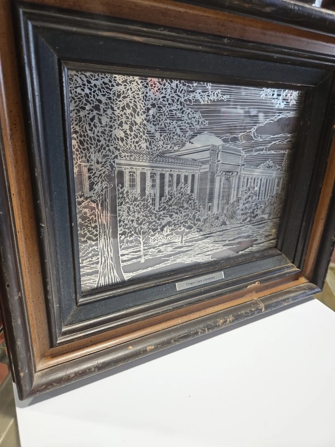 Sterling Silver Oregon State University SilverScene "Memorial Union Building"