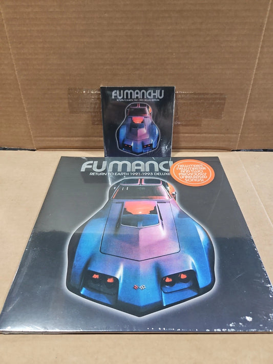 Return To Earth 91-93 Deluxe FU MANCHU Brand New Sealed Vinyl + CD Sealed