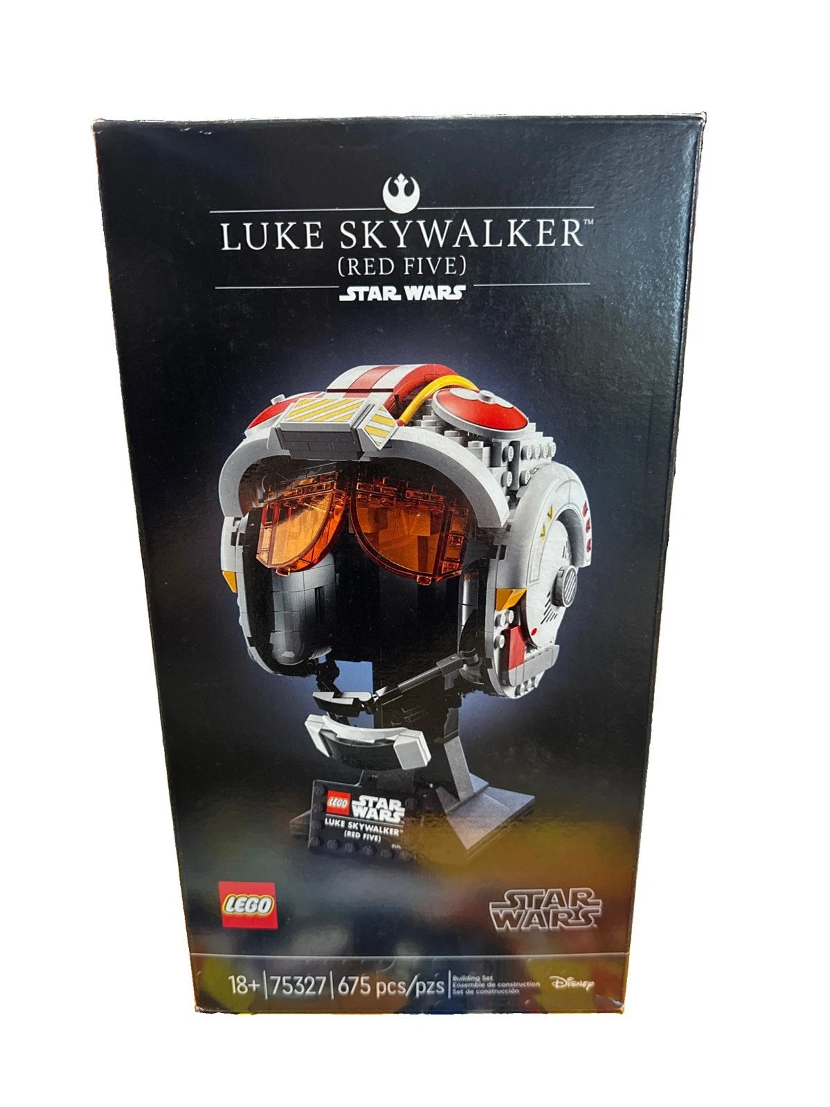 Lego Luke Skywalker Red Five Helmet (75327) – Brand New, Sealed