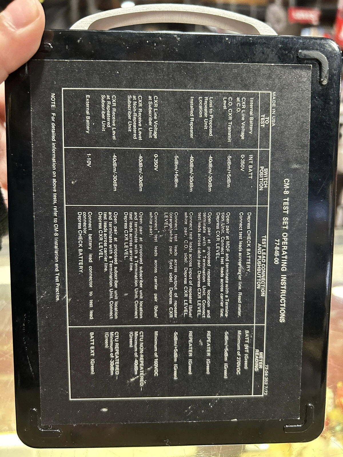 TELLABS CM 8 Vintage Equipment