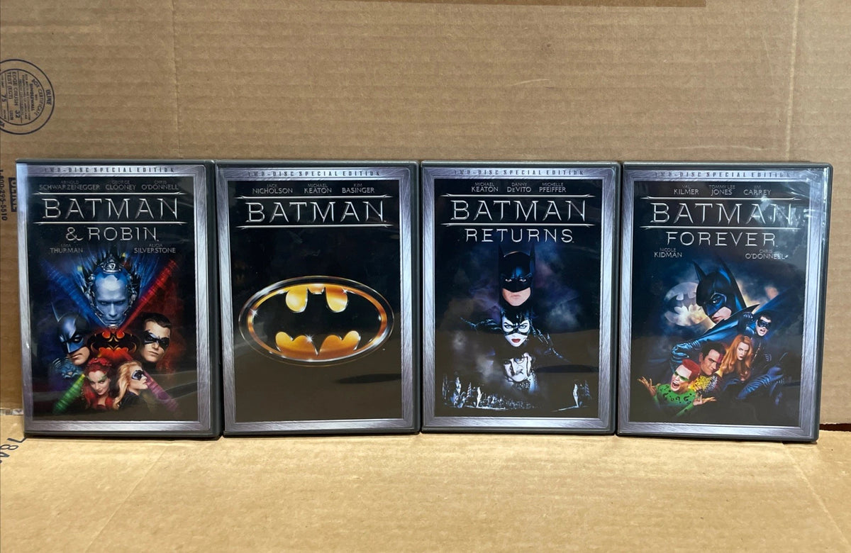 Batman: The Motion Picture Anthology 1989-1997 (DVD, 2005, 8-Disc Set)