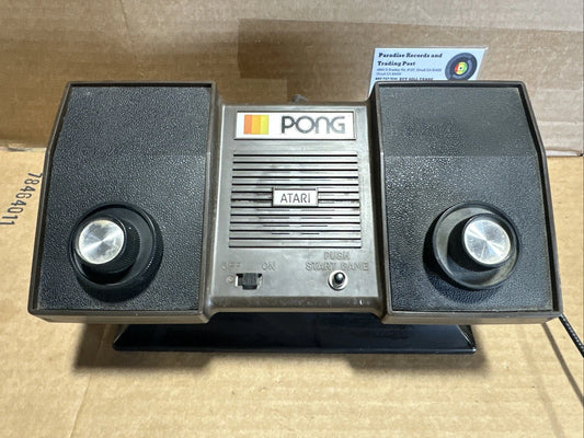 Vintage Atari Pong Game Console Only Model C-100 No Power Cable UNTESTED