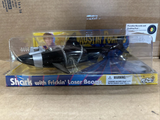 Austin Powers "Shark with Frickin' Laser Beams" Figure Mezco Toyz Llc 2002