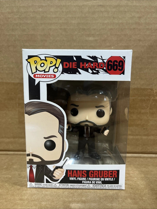 HANS GRUBER - DIE HARD 2018 FUNKO POP #669 FIGURE
