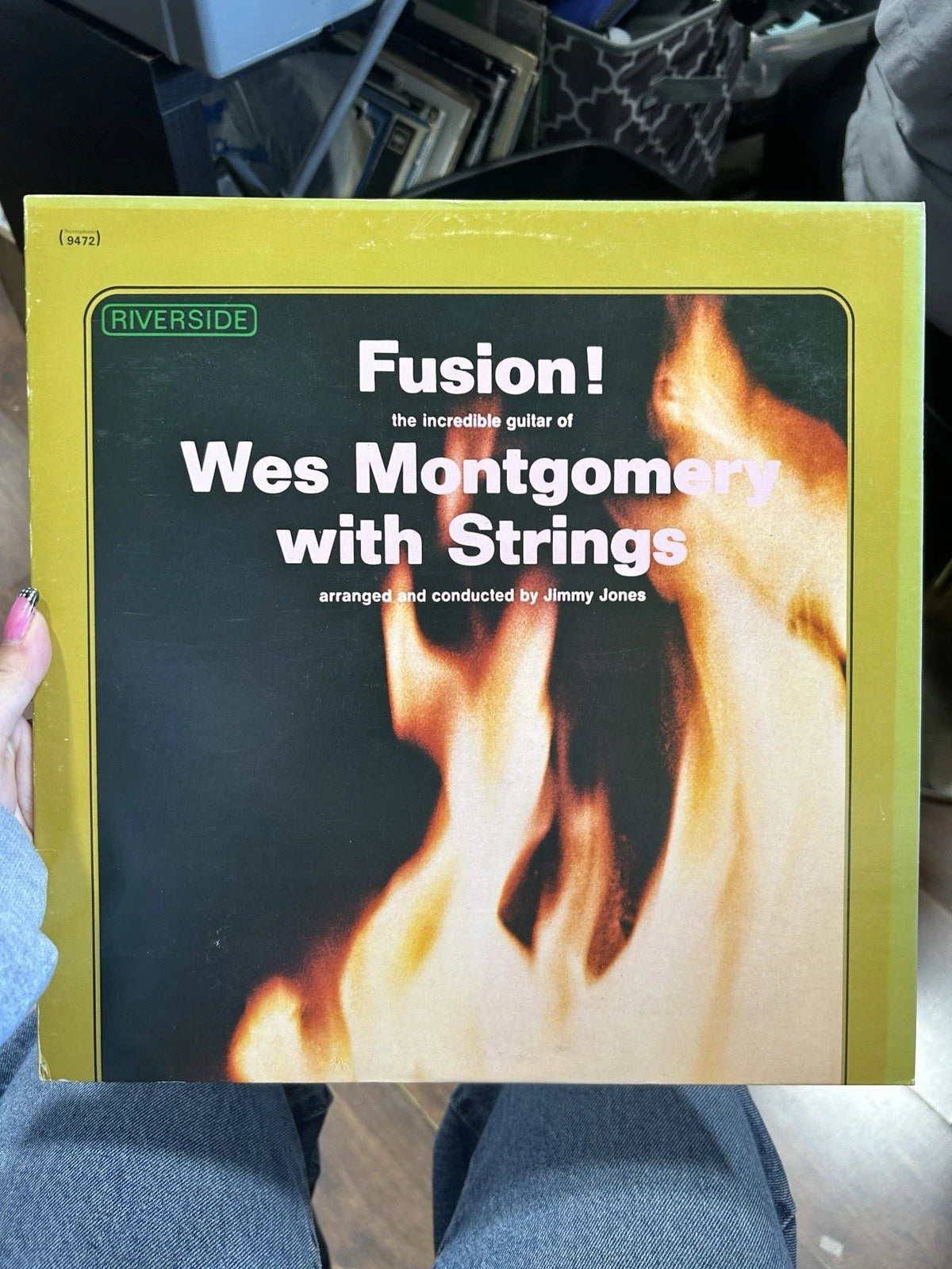 Wes Montgomery – Fusion! Wes Montgomery With Strings Lp Nm
