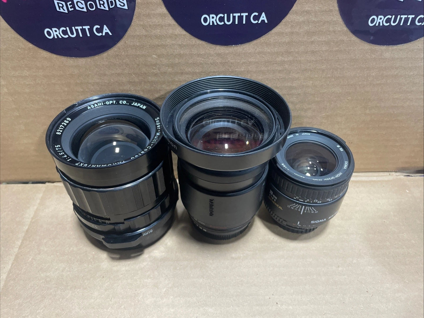 Asahi Pentax 6X7 Camera + 6 Lenses & Accessories Rare Vintage With Pelican Case
