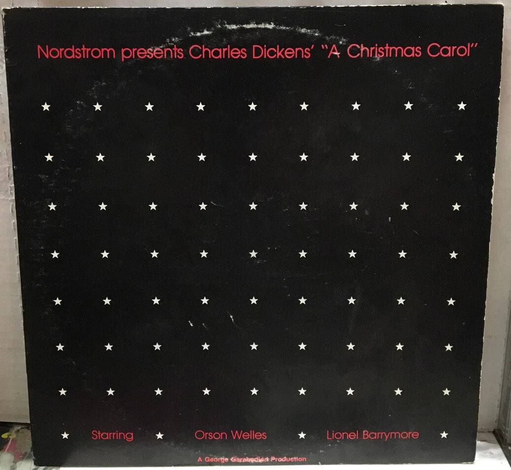 Nordstrom Presents Orson Welles Charles Dickens “A Christmas Carol” Record 724