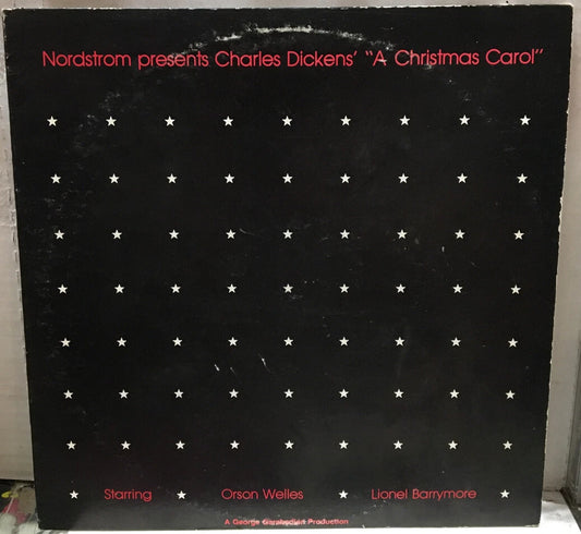 Nordstrom Presents Orson Welles Charles Dickens “A Christmas Carol” Record 724