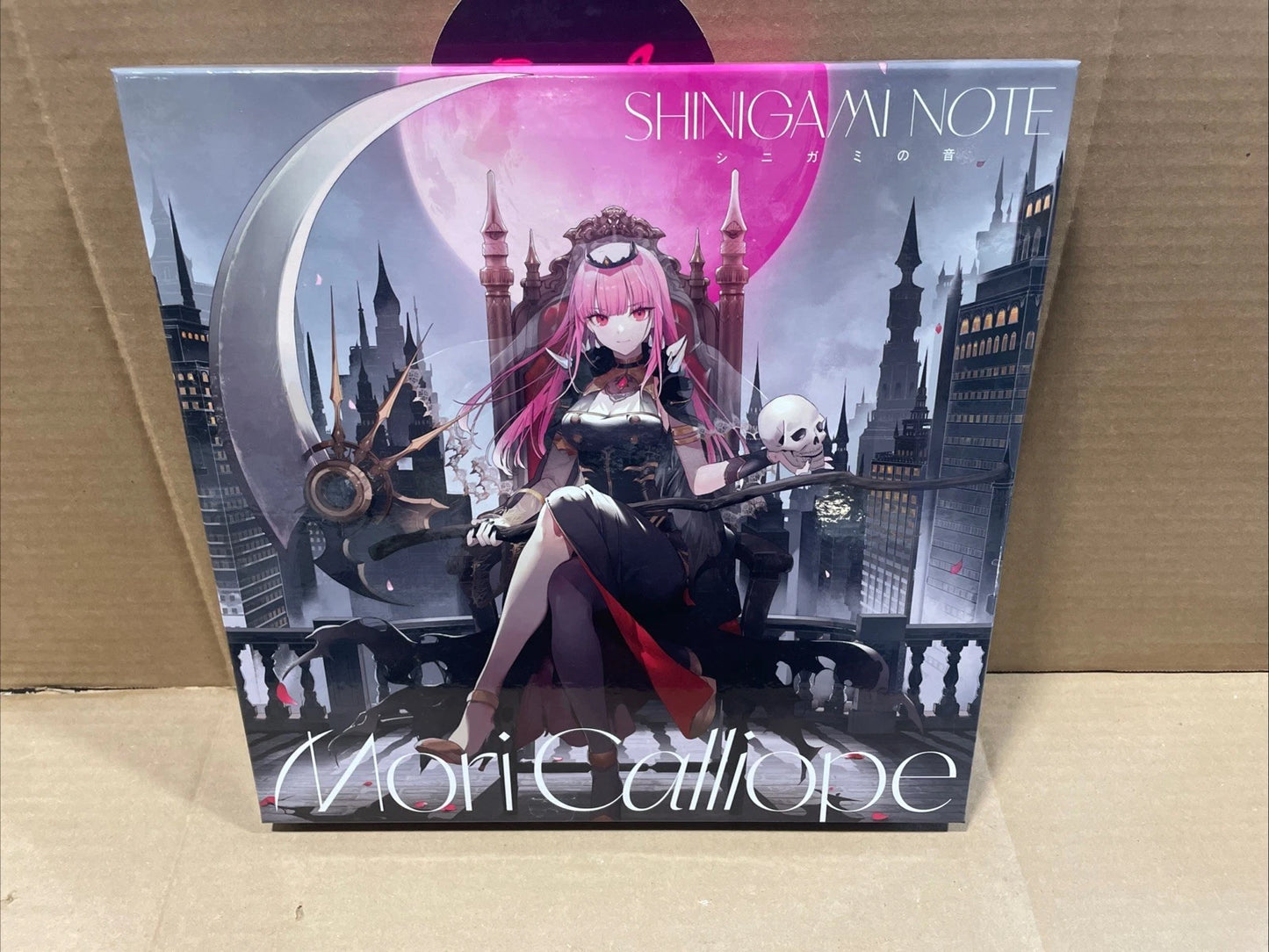 Hololive EN Mori Calliope SHINIGAMI NOTE First Press Limited Edition (CD, DVD)