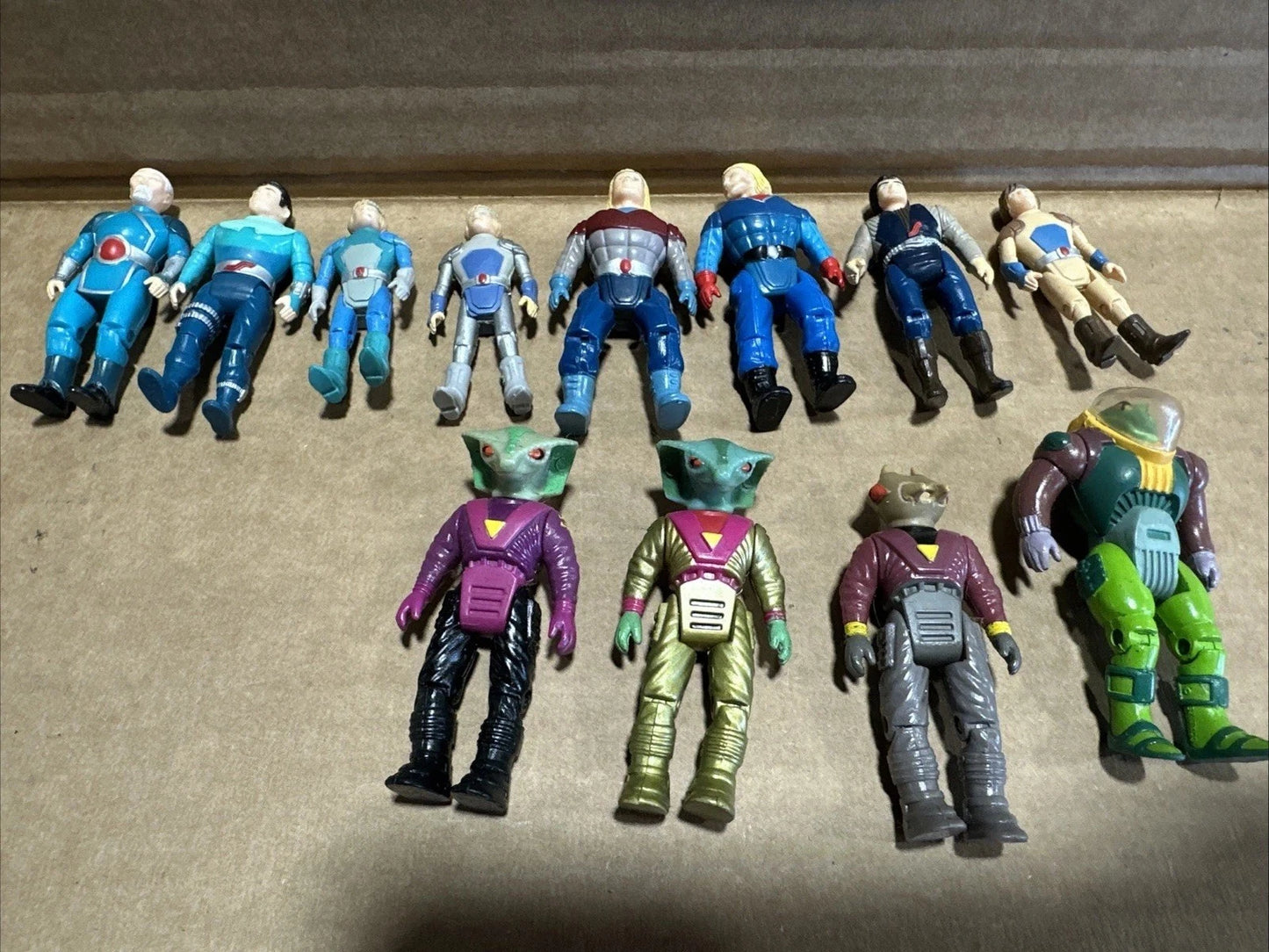 Vintage 1987 Tyco Dino Riders Lot of 12 Action Figures