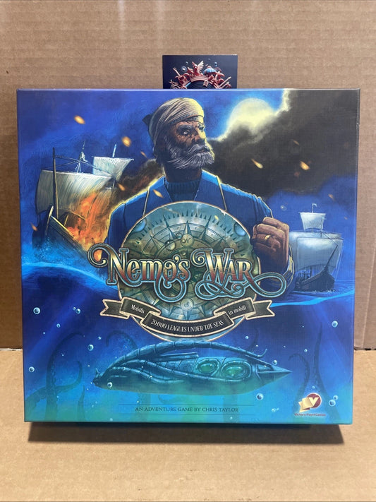 Nemo's War Board Game by Victory Point Games 20,000 Leagues Under The Seas