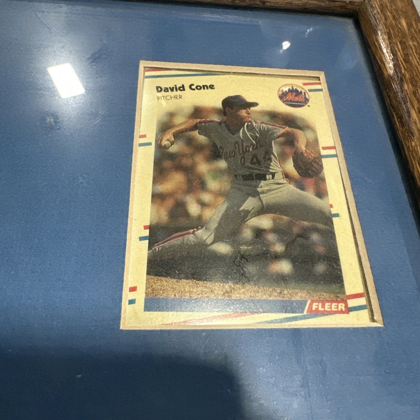 David Cone Signed Autograph 8x10 Photo – New York Yankees - No COA