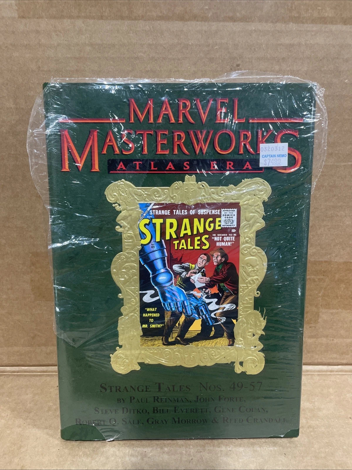 Marvel Masterworks Vol # 201 Strange Tales Limited To 750 No 49-57 Open Box
