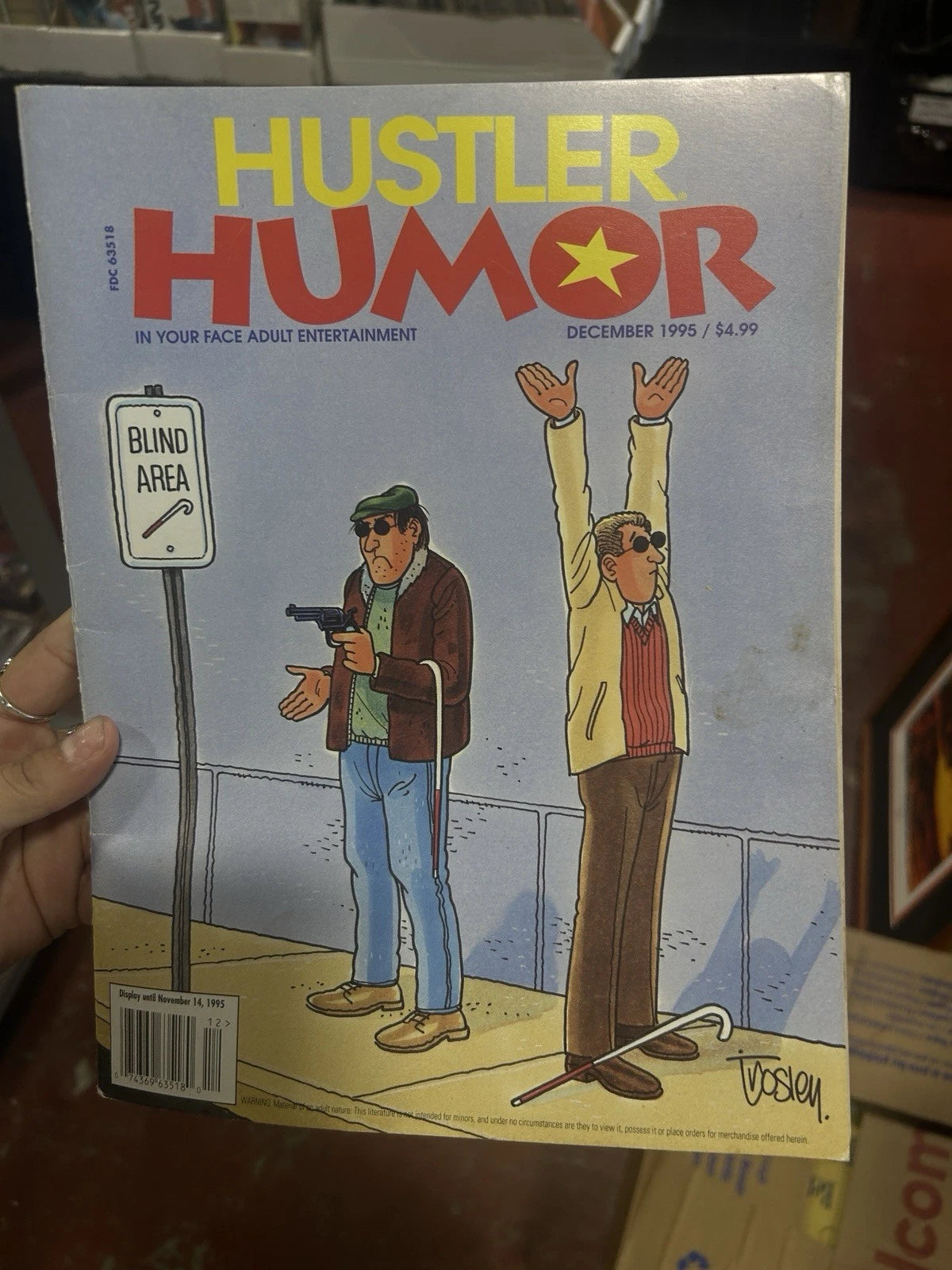 Hustler Humor Dec. 1995