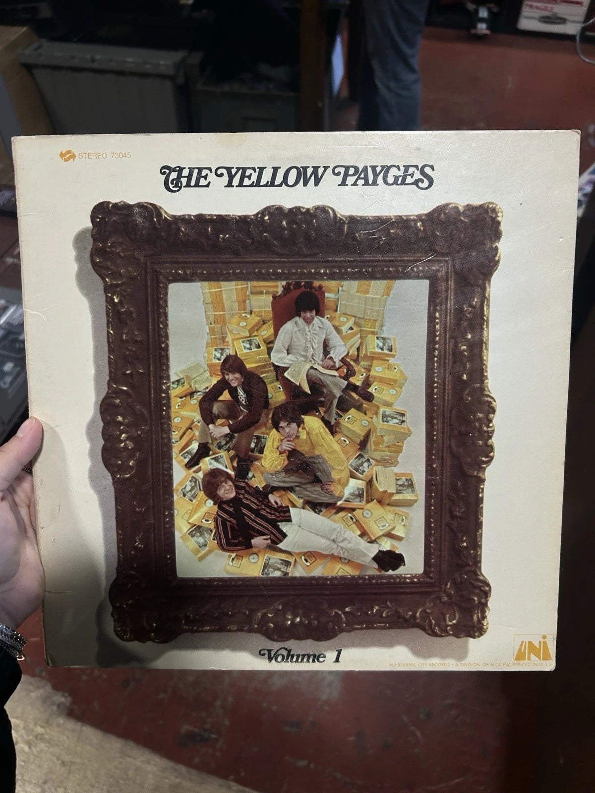 The Yellow Payges Vol 1 (1969) Lp Psych,fuzz,garage First U.S. Press 73045