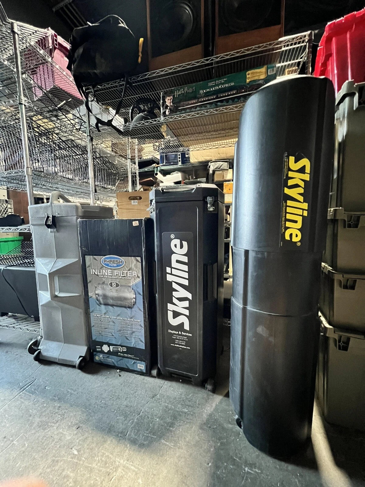Skyline Quest 10' Pop-up Display & Podium Kit - Used